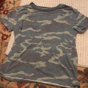 Fitted Camo Tee